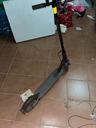 Patinete eléctrico gris