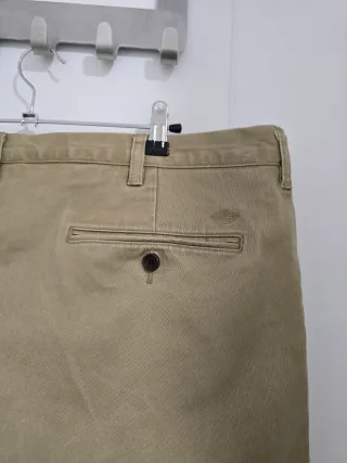 Pantalon chino de vestir hombre beige W30 L34
