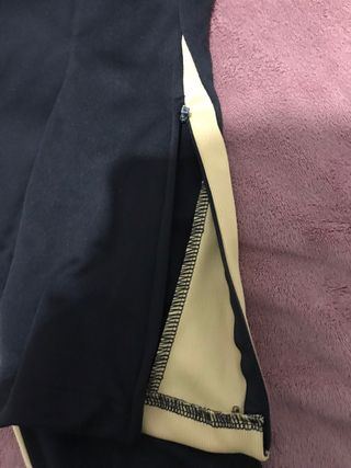 Pantalones Chándal FC Barcelona Nike Negro Dorado