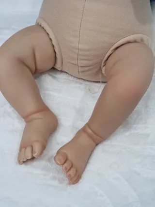 Muñeca Bebé Reborn con Biberón y Certificado