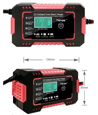 CARGADOR de Baterías Coche Moto 12V. 6A. NUEVOS