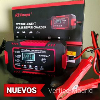 CARGADOR de Baterías Coche Moto 12V. 6A. NUEVOS