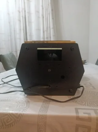 Reloj Cisnes con Lámpara Fibra Óptica