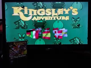Kingsley's Adventure PS1 PSX PSONE PROMO