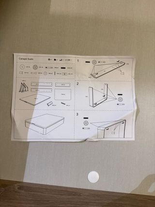 Canapé Génova 90x190cm