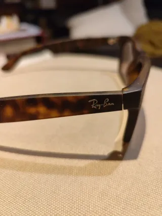 Gafas de sol Ray-Ban negras y marrones