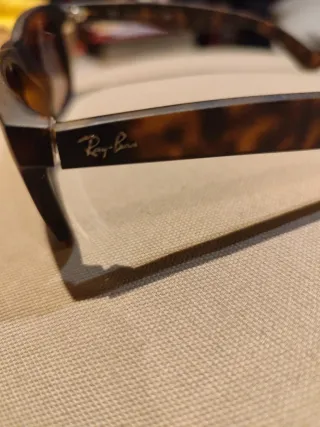 Gafas de sol Ray-Ban negras y marrones