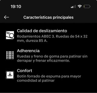 Patines Oxelo 100 Negro 4 Ruedas