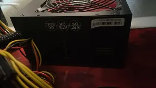 Fuente Alimentación PC 600W Ventilador silencioso