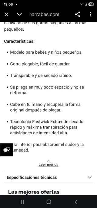 Gorra Pack Baby Cap Ashir Multi