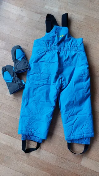 Mono de nieve ski Wedze azul 2 años