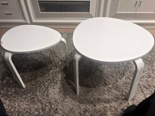 Set di tavoli da salotto in legno