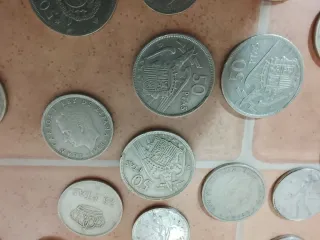 Lote de monedas antiguas