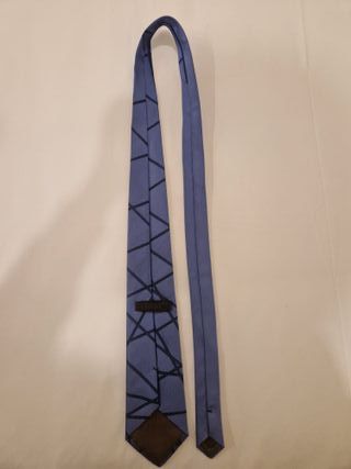 Corbata LOEWE azul y negra