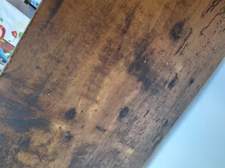 Estantería Vasagle Negra y Madera Oscura