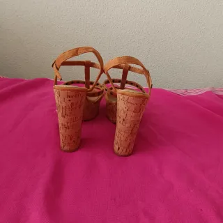 Sandalias Marypaz Talla 38 Naranja