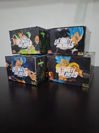 Set 4 figures Dragon Ball Ultimate Soldiers