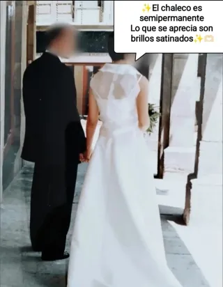 Vestido de Novia Blanco