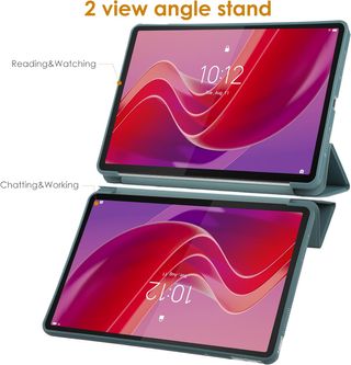 WD&CD Cuero Funda Compatible para Lenovo Tab M11,