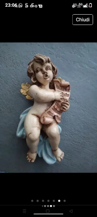 Coppie angioletti decorativi