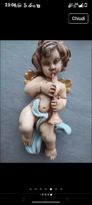 Coppie angioletti decorativi