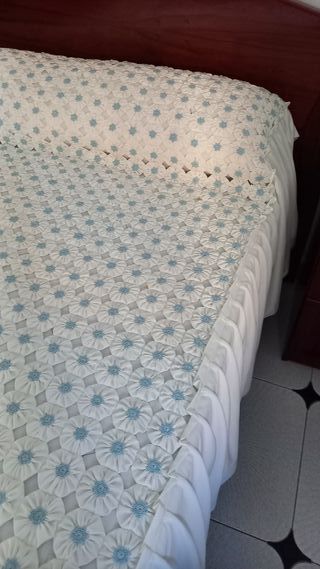 Colcha hecha a mano