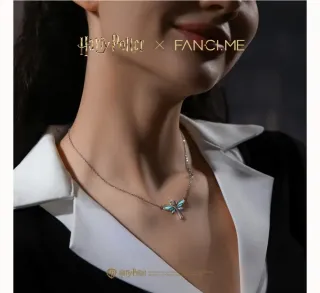 Colgante Plata Llave Voladora Harry Potter