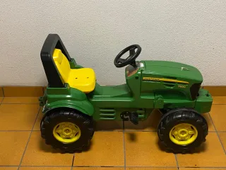 Tractor John Deere Juguete con Remolque