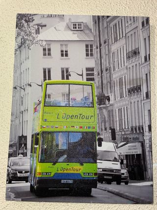 Cuadro París L'OpenTour Bus