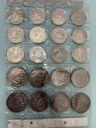 Lote Reproducciones Monedas Históricas y Zodiac