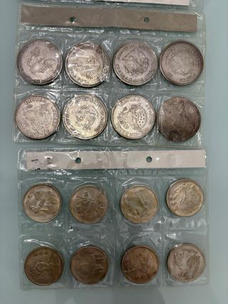 Lote Reproducciones Monedas Históricas y Zodiac
