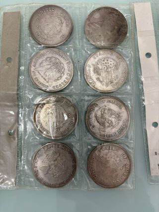 Lote Reproducciones Monedas Históricas y Zodiac