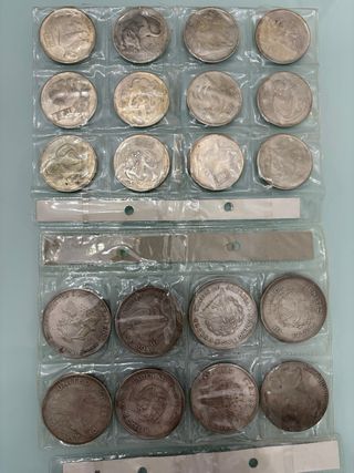 Lote Reproducciones Monedas Históricas y Zodiac