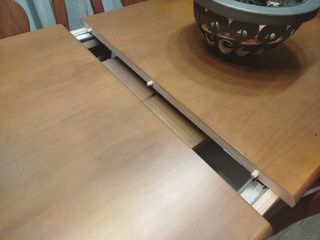 Mesa comedor y 6 sillas madera