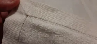 Tovaglia in fiandra di lino per 6