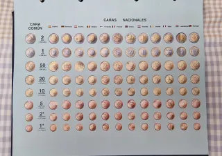 Álbum Monedas Euro Fundadores + Grecia