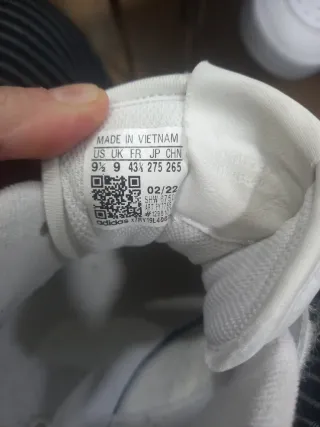 Tenis Adidas Blancos Talla 43.5