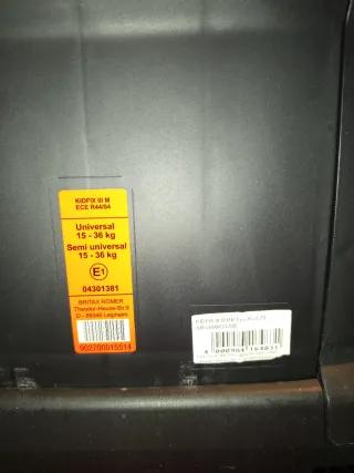 2 Sillas coche Britax Römer Kidfix III M