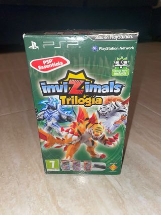 Pack Invizimals PSP Trilogía + Cámara PSP