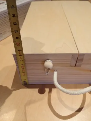 Maletín de madera con herramientas para niños