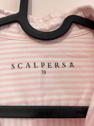 Camisa Scalpers Rayas Rosa