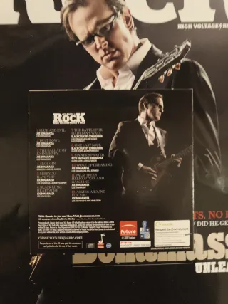 Revista classic rock edición inglesa Joe bonamassa