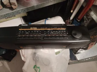 Radio Cassette Philips Negra