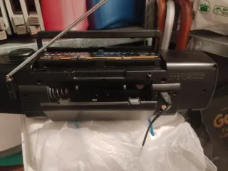 Radio Cassette Philips Negra