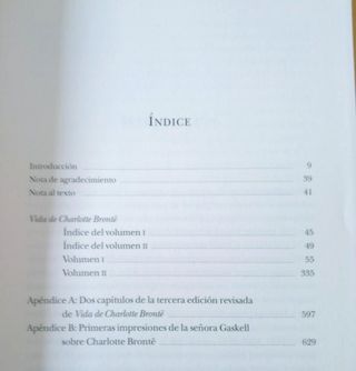 VIDA DE CHARLOTTE BRONTE  ELIZABETH GASKELL