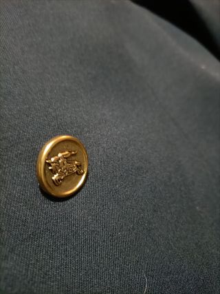 Americana Burberry Hombre Talla 56 Negra