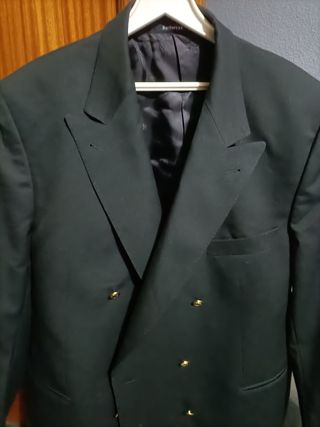 Americana Burberry Hombre Talla 56 Negra