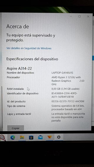 Acer Aspire 3 8GB 256GB