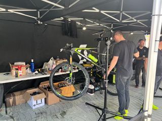 Bici montaña, Merida 96 Carbono