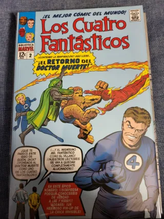 Comics LOS CUATRO FANTASTICOS, Biblioteca Marvel